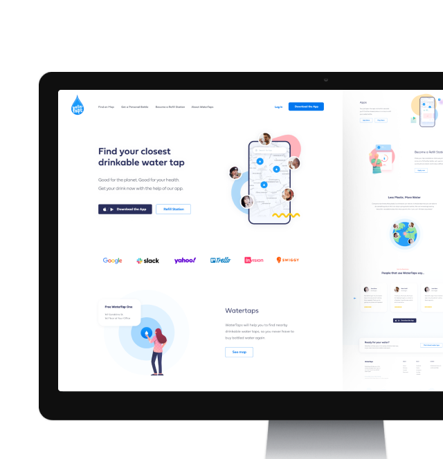 collage of web design art